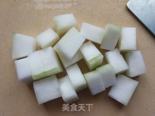 山药冬瓜虫草花鸡腿汤的做法步骤：9