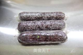 紫糯米油条饭团的做法步骤：16