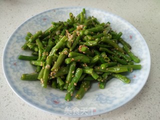 蒜蓉豇豆的做法步骤：6