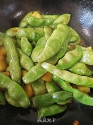 红烧肉烧豆角的做法步骤：4