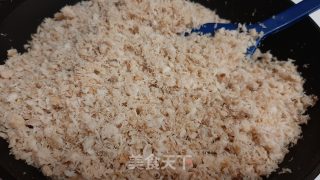 自制美味鱼松的做法步骤：7