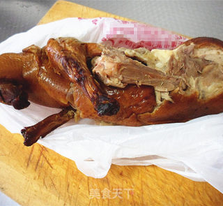 香酥椒盐鸭架的做法步骤：1