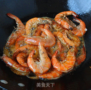 干锅大虾的做法步骤：5