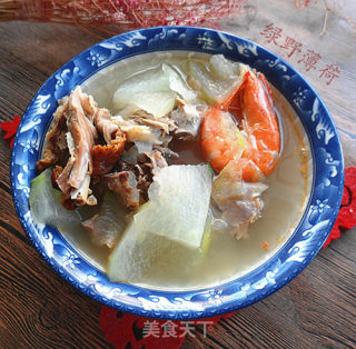 鸭架冬瓜汤的做法步骤：7