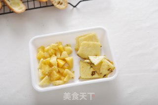 菠萝夹心闪电泡芙的做法步骤：11