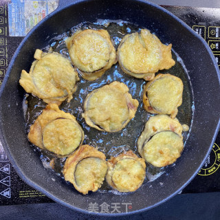 恒一火腿午餐肉茄饼的做法步骤：7
