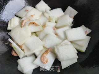 粉丝虾皮冬瓜汤的做法步骤：7