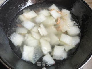 粉丝虾皮冬瓜汤的做法步骤：8