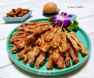 酥炸牛肉小串的做法步骤：14