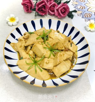 肉酱焖豆腐的做法步骤：10