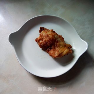 五香炸鸡块的做法步骤：10