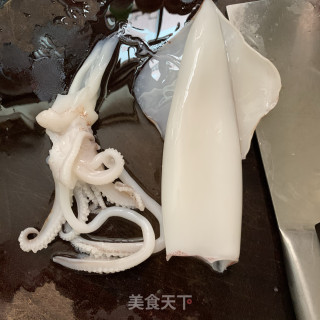 粉丝蒸鱿鱼的做法步骤：6