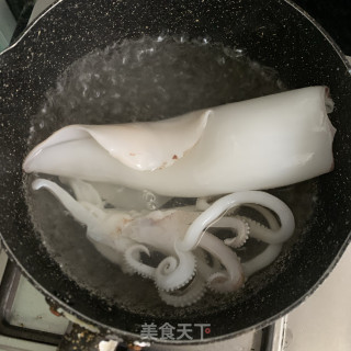 粉丝蒸鱿鱼的做法步骤：7