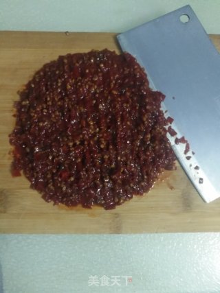 秘制剁椒火腿面包的做法步骤：4