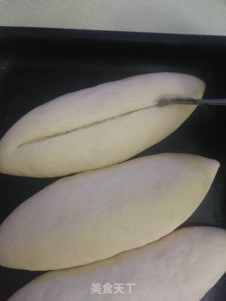 秘制剁椒火腿面包的做法步骤：12