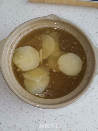 白萝卜牛肉汤的做法步骤：9