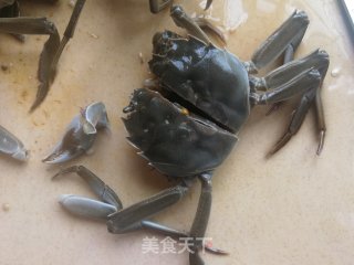 椒麻蟹的做法步骤：2