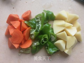 胡萝卜土豆炖牛肋条的做法步骤：10