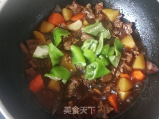 胡萝卜土豆炖牛肋条的做法步骤：16