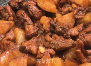 红烧土豆鸡的做法步骤：6
