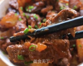 红烧土豆鸡的做法步骤：7
