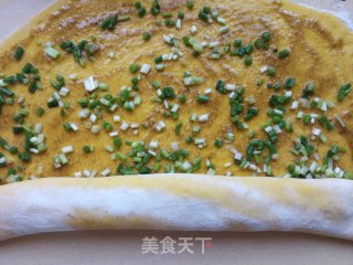 南瓜椒盐葱香咸窝窝的做法步骤：17