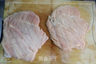 不放一滴油????香酥烤鸡排（烤箱版）低脂健康✅的做法步骤：3
