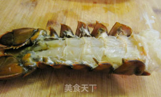 蒜茸粉丝龙虾尾的做法步骤：3
