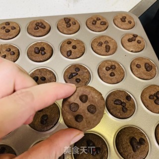 童趣巧克力豆饼干的做法步骤：7