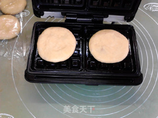 花生酱与华夫：芝士花生酱夹心华夫饼的做法步骤：11
