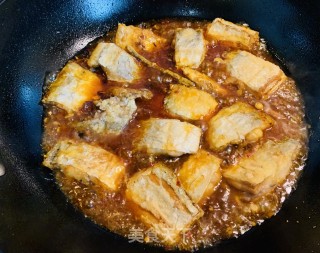 火麻仁香辣带鱼的做法步骤：8