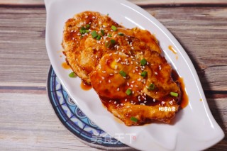 ????比肉好吃的糖醋荷包蛋㊙️零基础巨好吃糖醋鸡蛋❗️的做法步骤：9