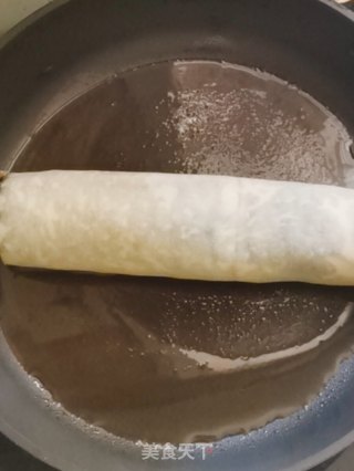 谷米千张烤肉卷的做法步骤：11
