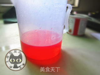 粉红冻奶的做法步骤：2