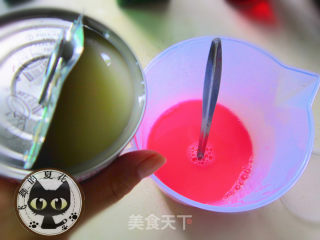 粉红冻奶的做法步骤：3