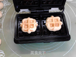 花生酱与华夫：双重花生酱夹心华夫饼的做法步骤：15