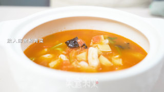 麻食丨口味筋道，汤料味道浓郁。的做法步骤：9