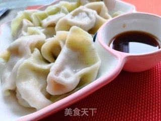 白菜猪肉水饺的做法步骤：16