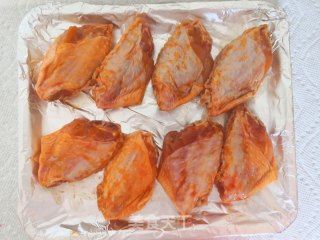 香烤鸡翅的做法步骤：6