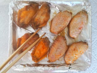 香烤鸡翅的做法步骤：8