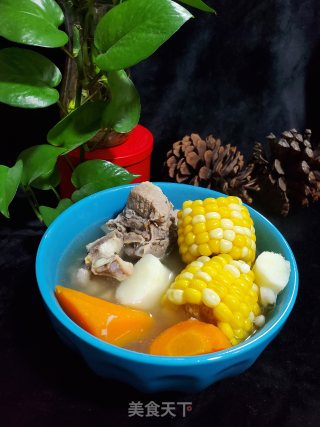 猪骨山药玉米汤的做法步骤：10