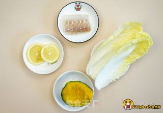 鳕鱼南瓜菜泥的做法步骤：1