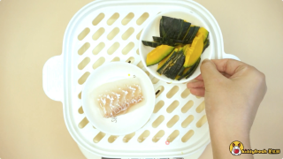 鳕鱼南瓜菜泥的做法步骤：5