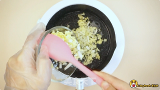 鳕鱼南瓜菜泥的做法步骤：6