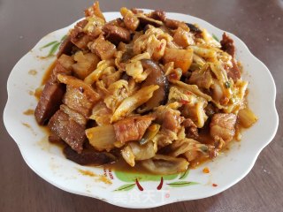 五花肉炖白菜的做法步骤：8