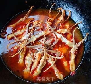 香辣鸭舌的做法步骤：8