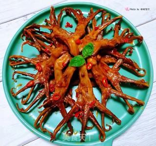 香辣鸭舌的做法步骤：10