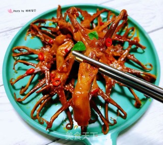 香辣鸭舌的做法步骤：12