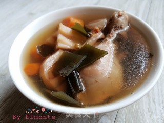 莲藕海带绿豆汤的做法步骤：9