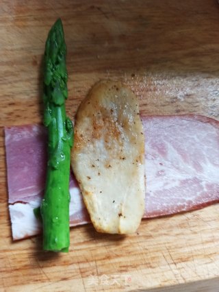 培根芦笋卷的做法步骤：7